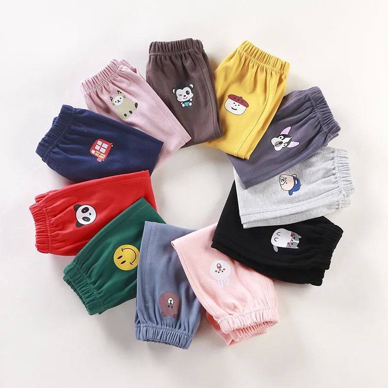 

Support customized children autumn clothes boys and girls baby pure color sports pants baby pants, Picture