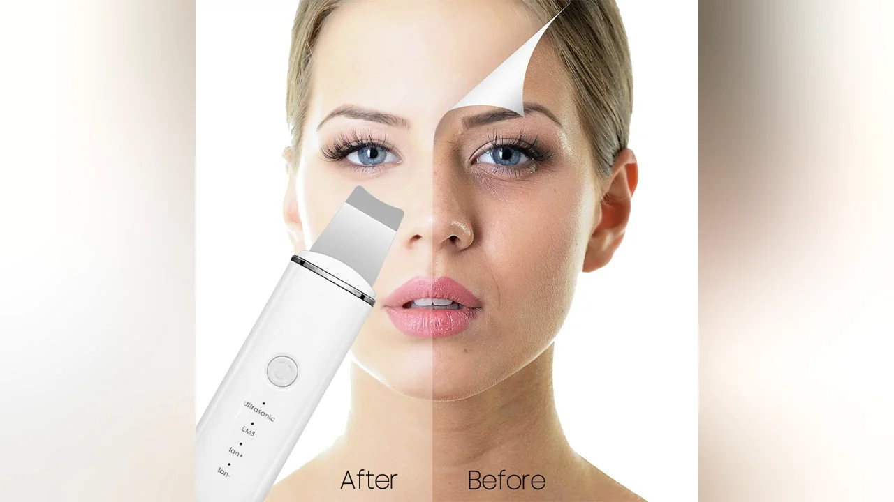 Skin Scrubber Face Extractor Exfoliator With 4 Modes