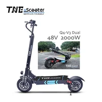 

2020 TNE V3 dual factory price trotinette electrique electric scooter 1000w 2000w