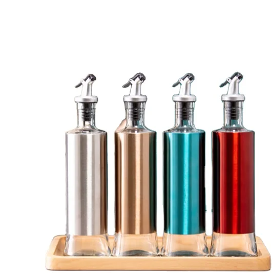 

Loading Liquid Multifunction Stainless Steel Bottle Kitchen Oil and Vinegar Dispenser