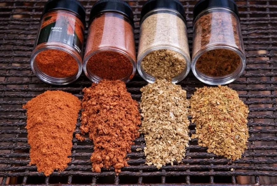 Spice jars arranged neatly on a shelf