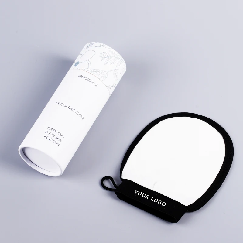 

Factory Price Beauty Product Natural Silk Face Scrub Exfoliating Mitt Glove