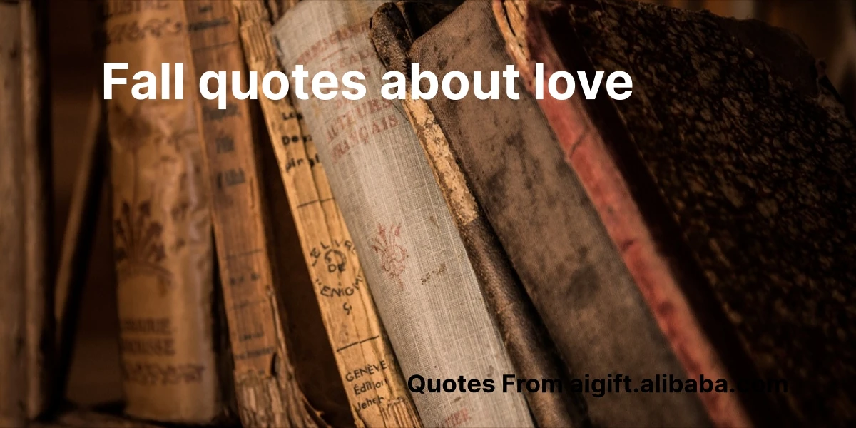 fall quotes about love