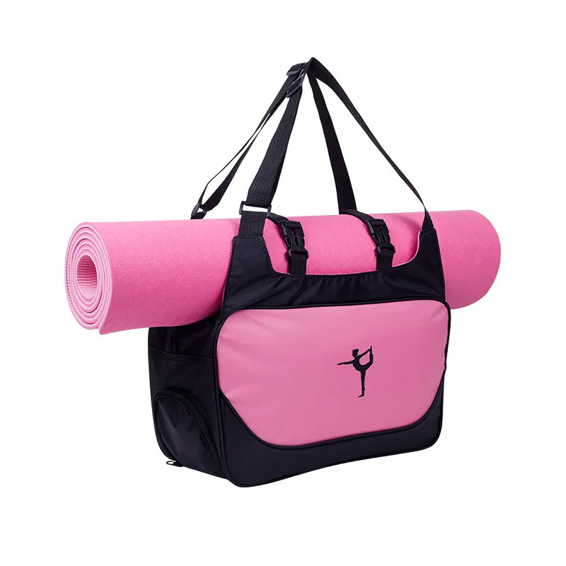 

Durable Low MOQ cheap oxford waterproof yoga mat carry bag women gym yoga bag