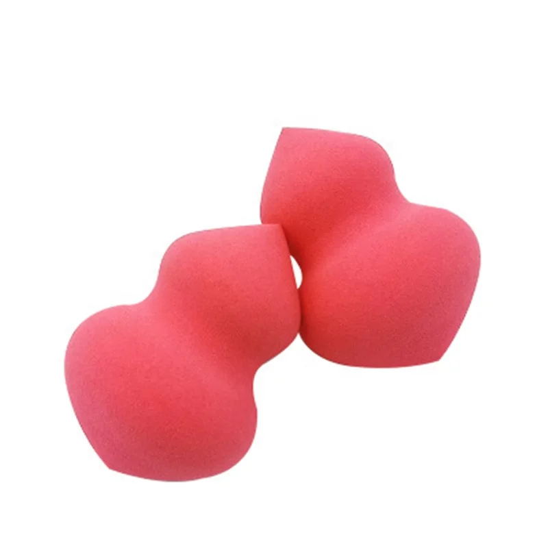 

Mini Small Gyroscope Shaped Soft Makeup Sponge, Red