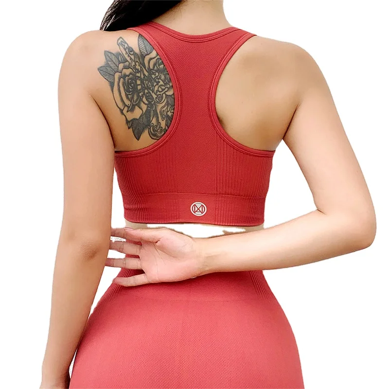 

Women Sport Bra Sports wears Seamless Push Up Fitness Yoga Bra Hot sale products