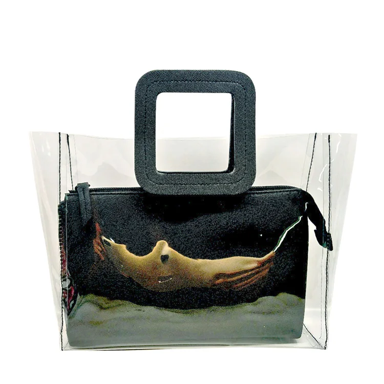 

custom fashionable design PVC handbag wholesale tote bag, Various
