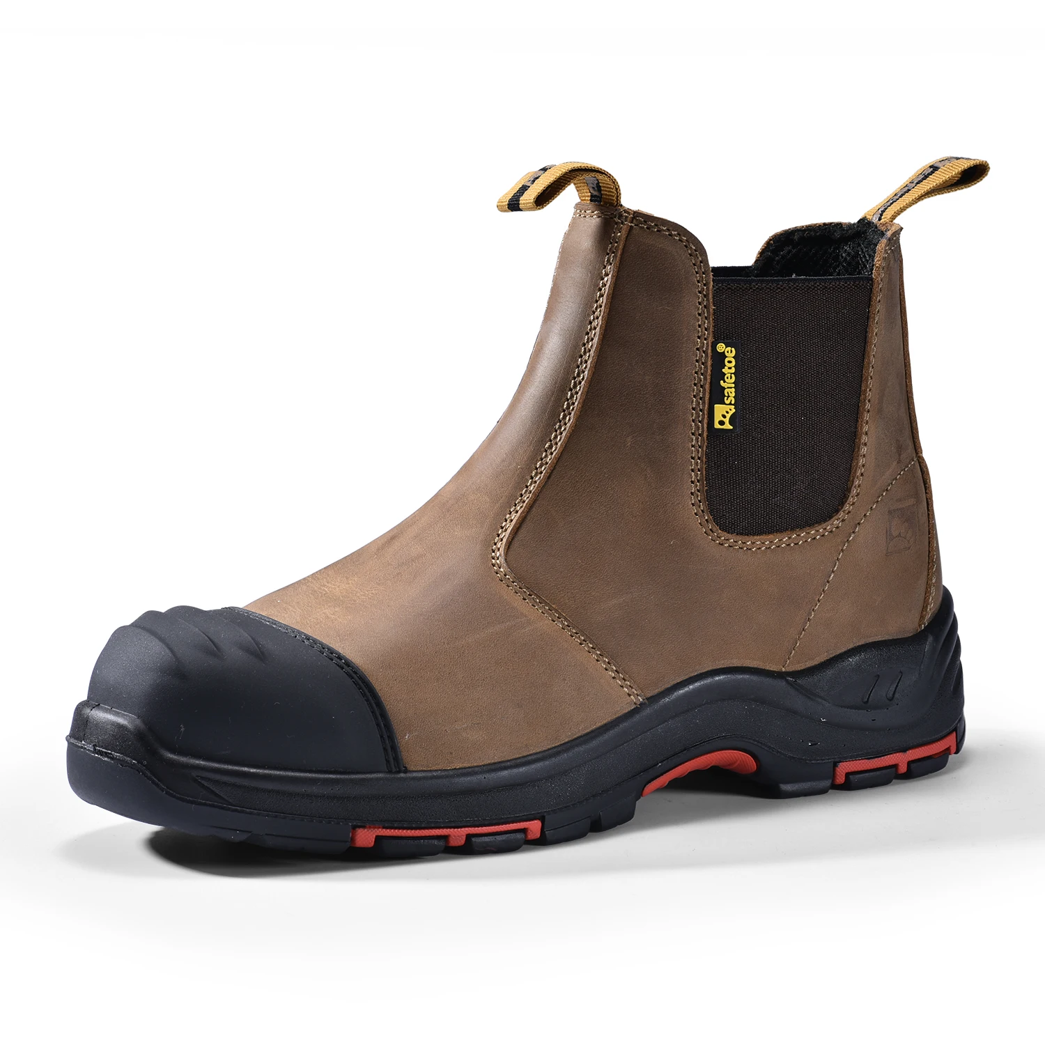 

New design Nubuck Leather work boots safety Men boots