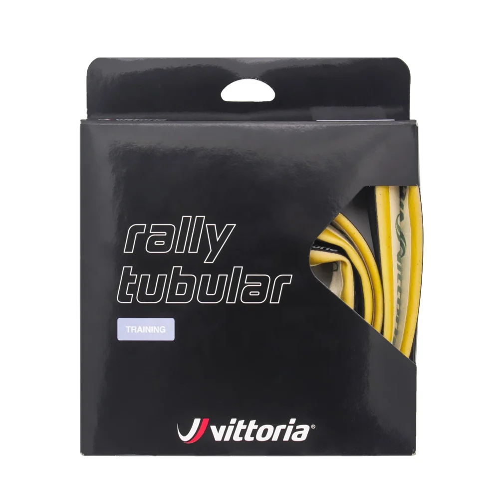 

Vittoria Rally Tubular Tire 700c x 25mm Black Para 220TPI Training Road Race
