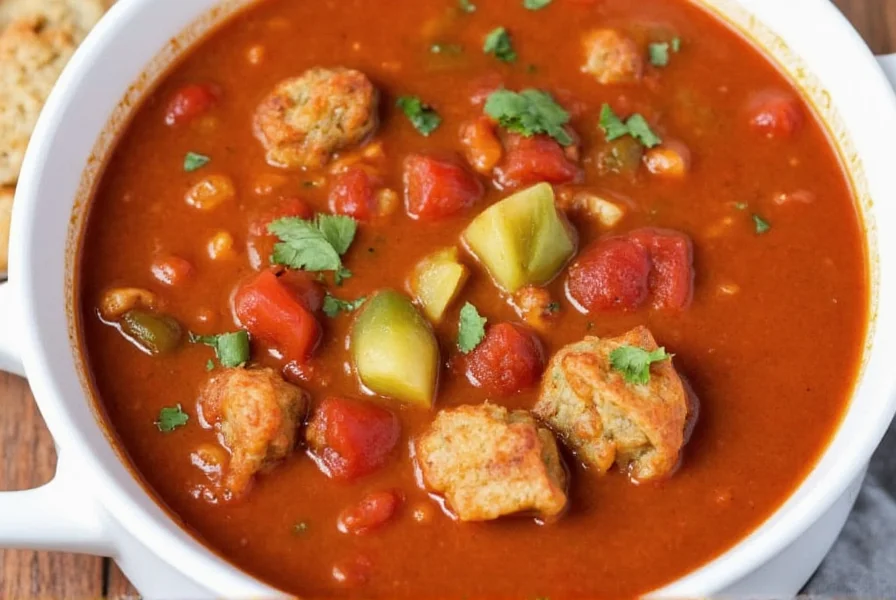 Crock Pot Stuffed Pepper Soup: Easy Slow Cooker Recipe