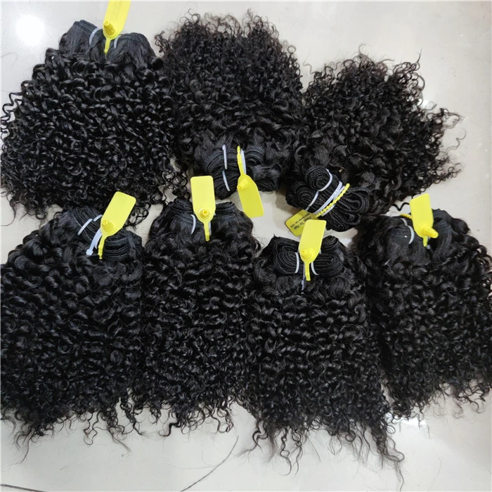 

Letsfly Kinky Curly Hair Bundles 20PCS/Lot Brazilian Human Virgin Hair Weft Hot Selling Item Hair Wholesales Free Shipping