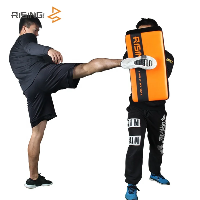 

Rising taekwondo karate curved kicking shield large kick shields pad kicking shield, Customer requiment