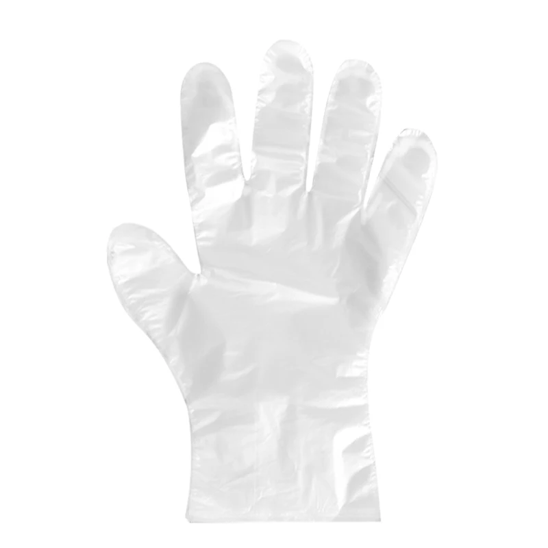 

New arrival 50pcs 100pcs kitchen food hand disposable plastic gloves, Transparent