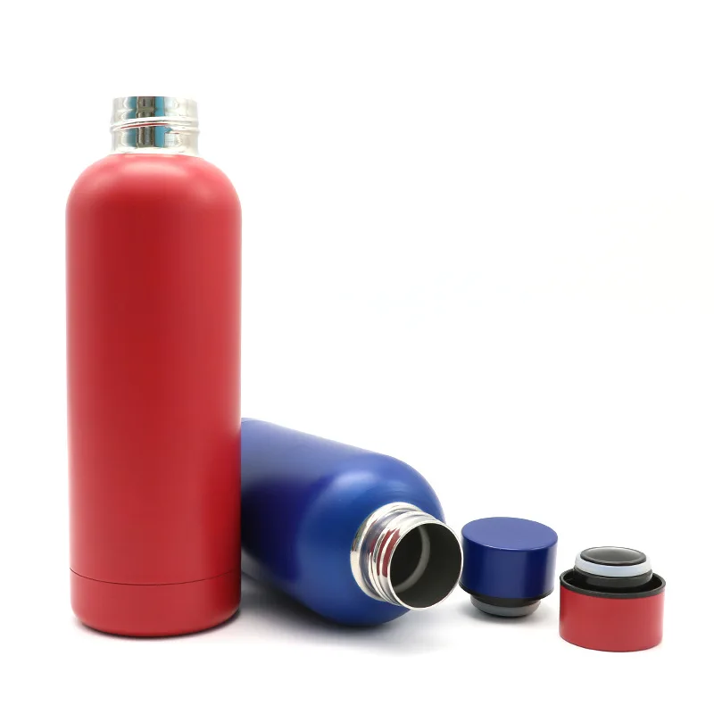 

New Customized 500/750/1000ml Insulated stainless steel vacuum flask double wall insulated water bottle, Available colors or custom colors