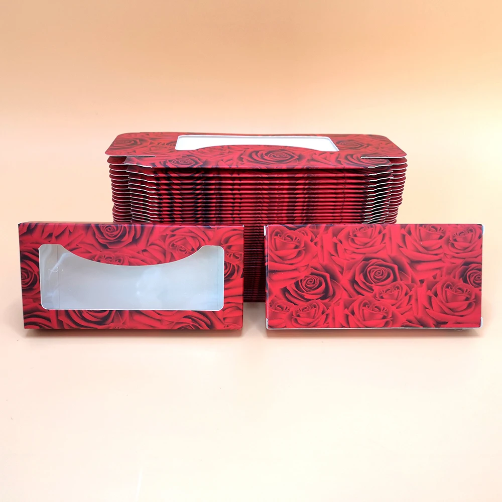 

Free Sample Eyelash Packaging Box Private Label Custom Eyelashes Package Box Case Vendor, Custom color