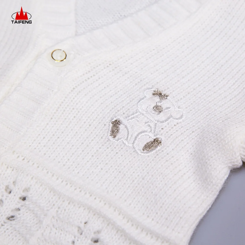 
Factory OEM spring autumn modern baby kids girls cardigan knitted sweaters 