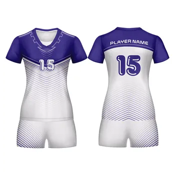 2019 Design Jersey Volleyball Uniform For Men Women Custom Breathable ...