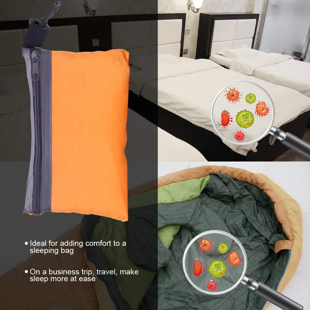 Adult Sleeping Bag Liner Envelope Lightweight Portable Single Blanket