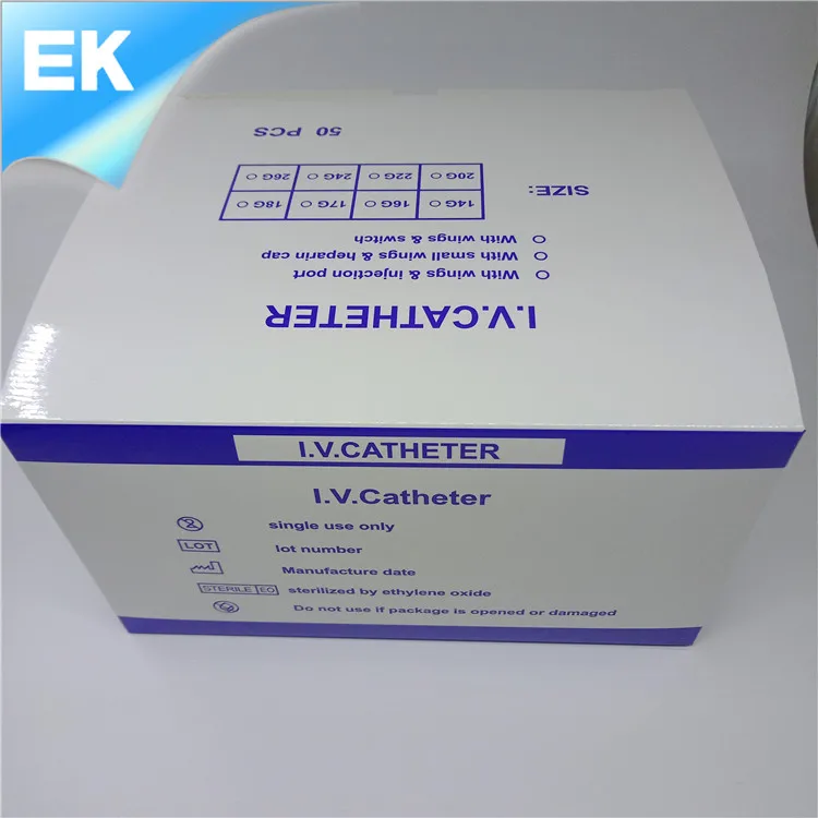 Disposable IV Cannula with injection port