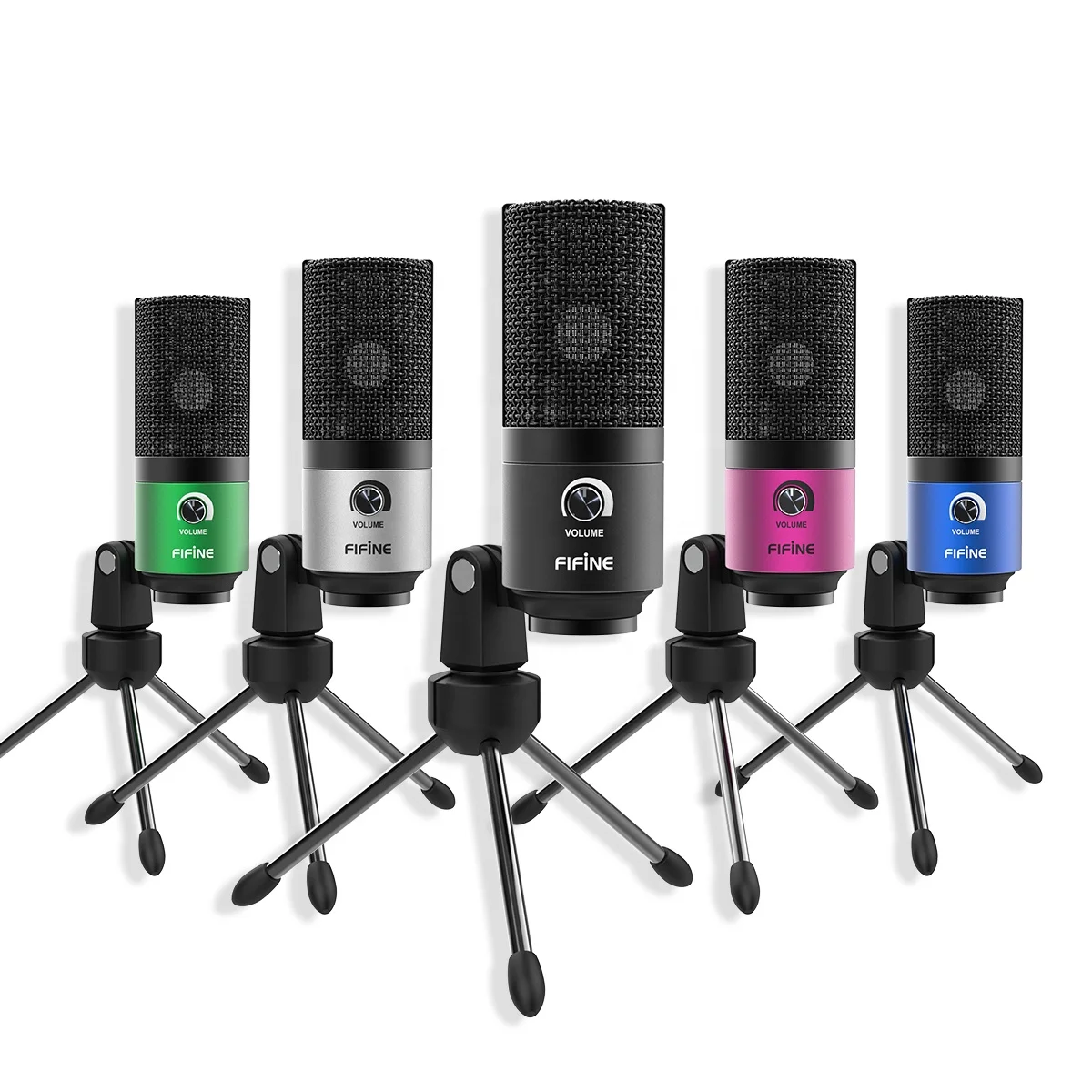 

Fifine High Quality K669 Microfono Condensador USB Microphone For Streaming Podcasting Streaming Mic