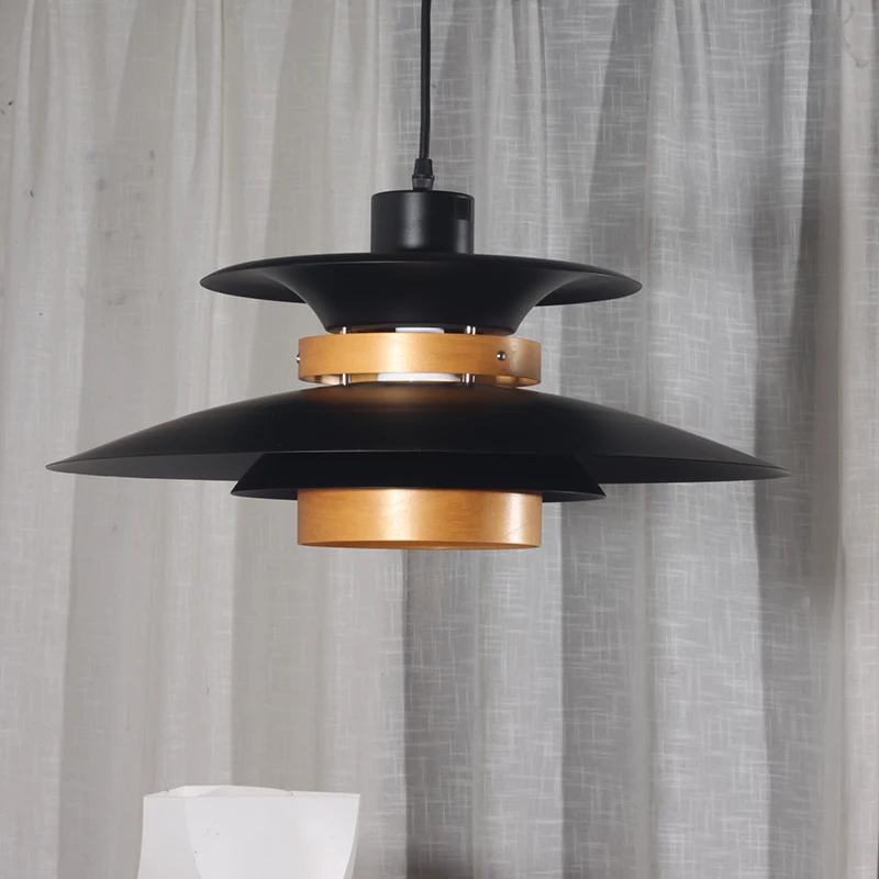 
2020 new wood light wood pendant light living room chandelier wood lighting pendant unique lamp PSE 3C CE 