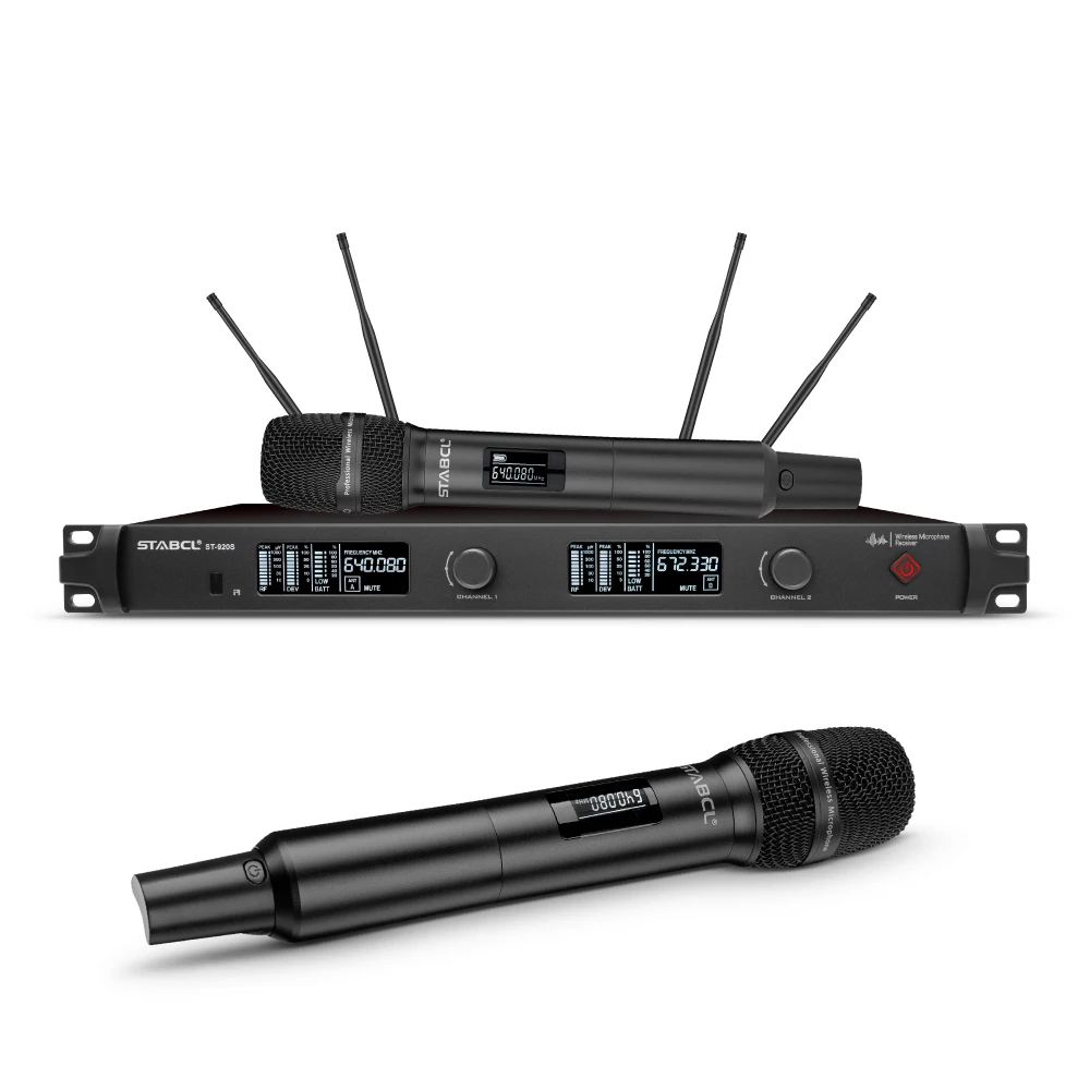 

STABCL AUDIO Excellent quality UHF wireless microphone for enterprise KTV room system and church