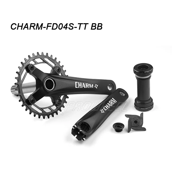 

PROWHEEL CHARM-FD04S-TT 170mm 10/11 speed Crankset mountain bike crankset with BB