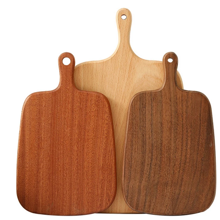 

Wholesale Eco-friendly Beech Wood Kitchen Utensil Cheese Fruit Wooden Chopping Cutting Board