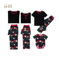 

Custom Logo Blank design latest fashion family christmas pajamas online
