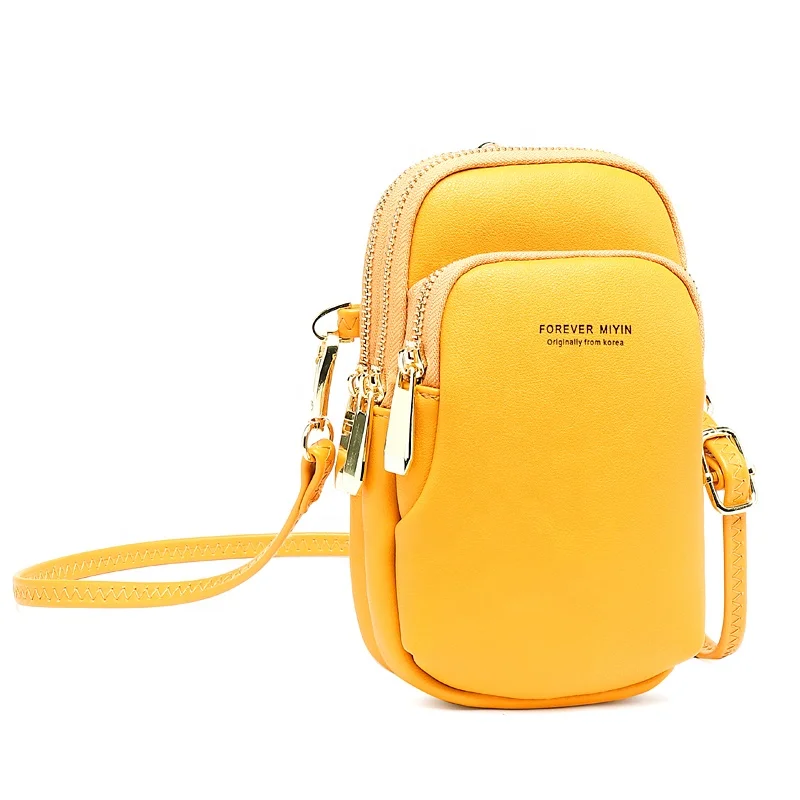 

MIYIN High Quality Fashion Portability Women's Single Shoulder bags Mobile phone Bag fashion wallet 3-storey women Crossbody bag