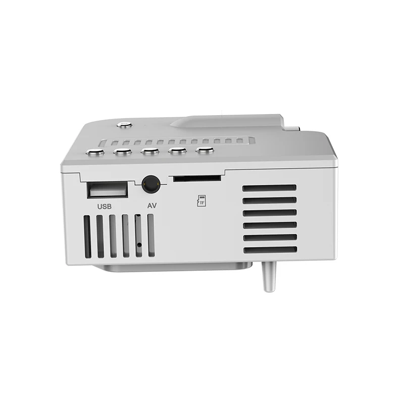 
2019 multi-color low cost phone projector unic usd powered projector 1080p support mini led video projector UC28C 
