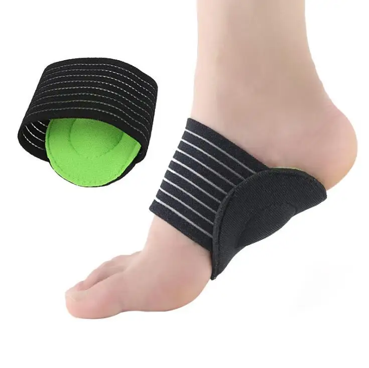 

Plantar Fasciitis Feet Heel Pain Relief Insole Foot Arch Support Pad Run up Care Cushioned Shoe Insert, Black&green