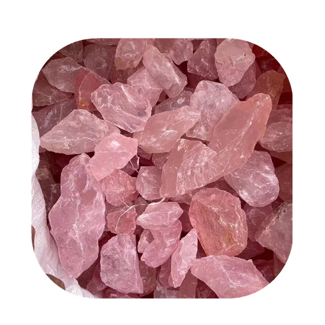 

New arrivals raw crystals wholesale semiprecious stone natur pink rose quartz rough rock stones for Decor
