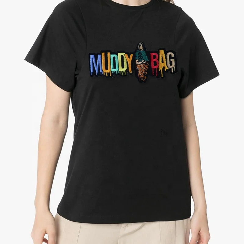 

Wholesale Custom High Quality Cotton Casual Customized Blank T Shirt Mens Shirts With Embroidery Logo