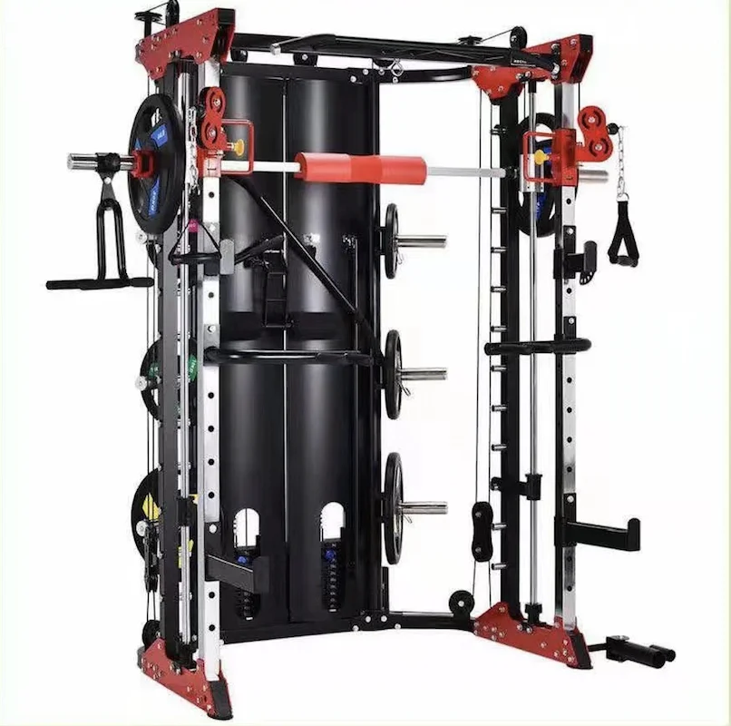 

Hot Sale Gym Equipment Multi Functional Smith Machine for home or Gym Use, Optional