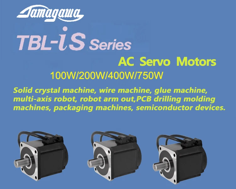 High Speed Performance Japan Tamagawa 220v/5.6a 750w Ac Servo Motor 2