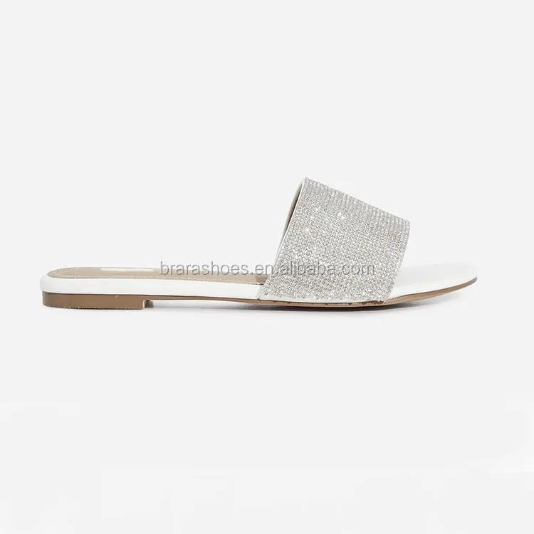 Blingbling Rhinestone Sandals Slides Flat Shoes Women Buy Rhinestone