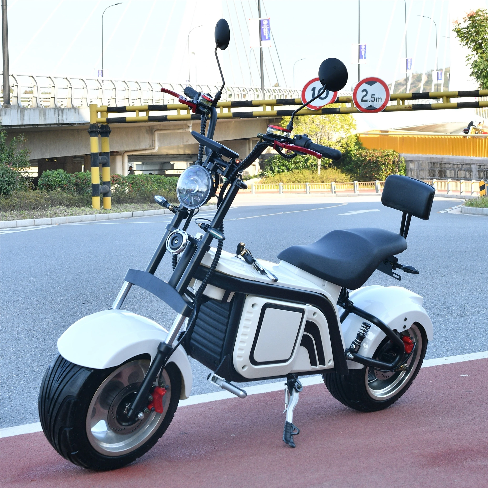 

Wholesale Low Price High Quality Top Design Well-Designed 1500W 60V 20AH/26AH Electric Scooters Citycoco