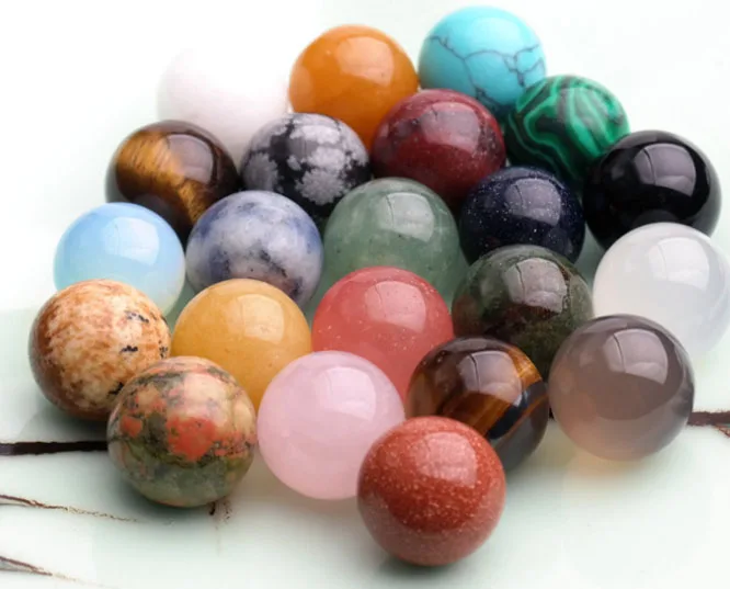 

Natural gemstone loose beads round no hole beads