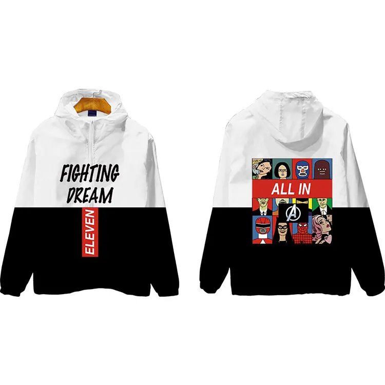 
Factory cheap price sublimation blank streetwear hoodie 