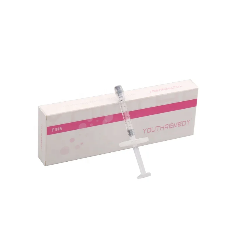 

1ml cross-linked injectable Hyaluronic Acid Dermal Filler for face, Transparent