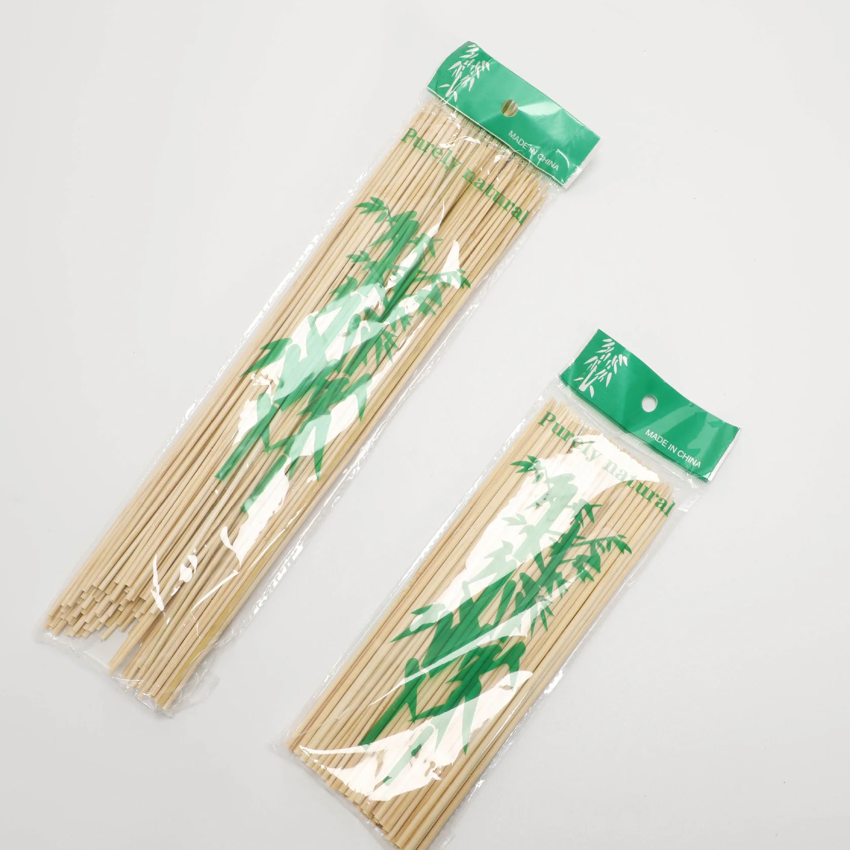 

2.5mm*30cm BBQ Bamboo Skewer Sticks Eco-friendly Maker Skewer Bamboo Sticks Customized Bamboo Skewer