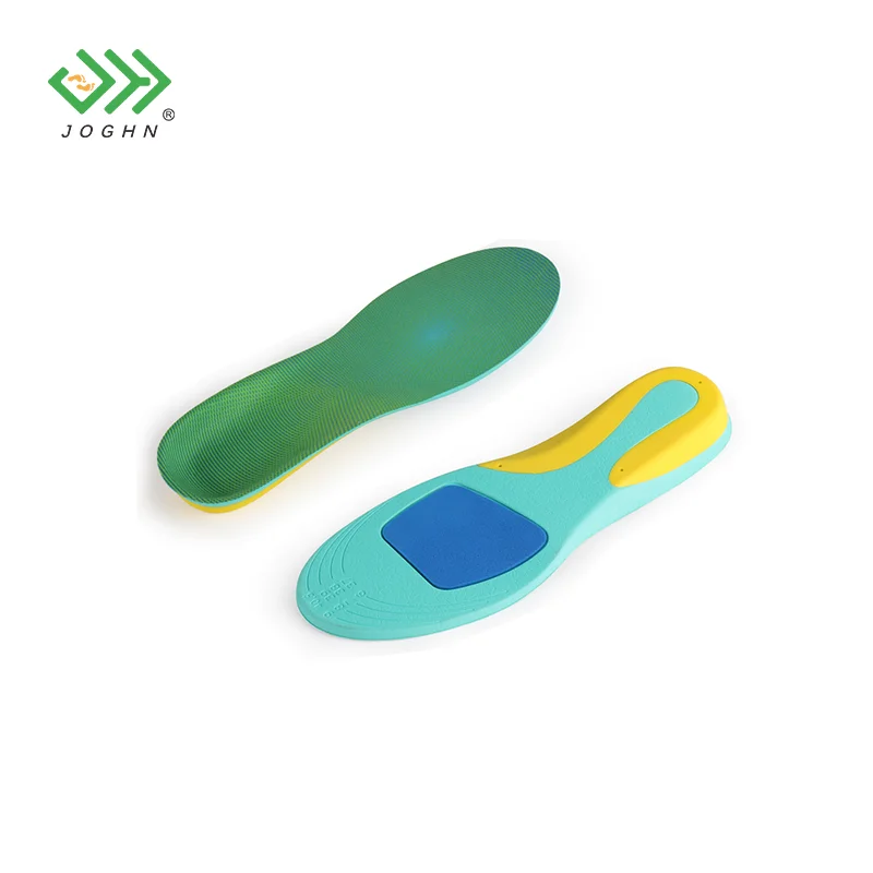 

JOGHN Flash Sale Sports Comfort Insoles Plantar Fasciitisa Rch Support Insole Flat Foot Soft Running Orthotic Insole