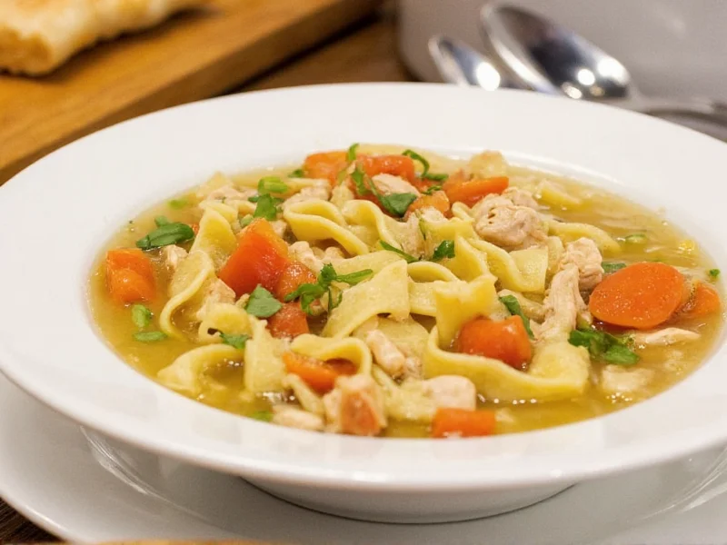 Quick Chicken Noodle Soup: 30-Minute Homemade Recipe