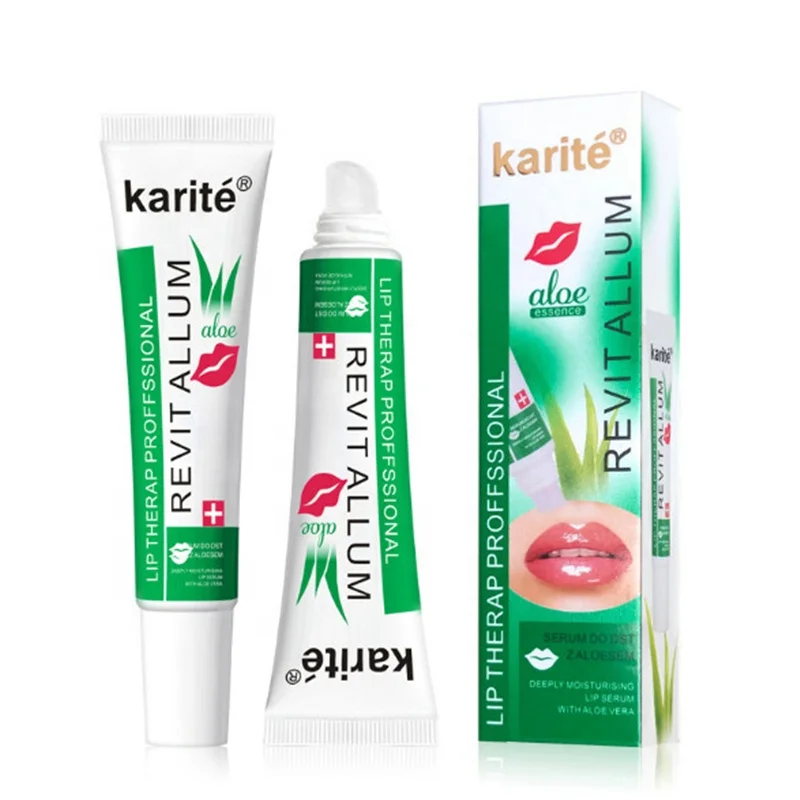 

Aloe Vera Plumping Lip Serum Restore Skin Elasticity Jelly Jojoba Oil Moisturizing Nourishing Lipgloss For Dry Cracked Lips