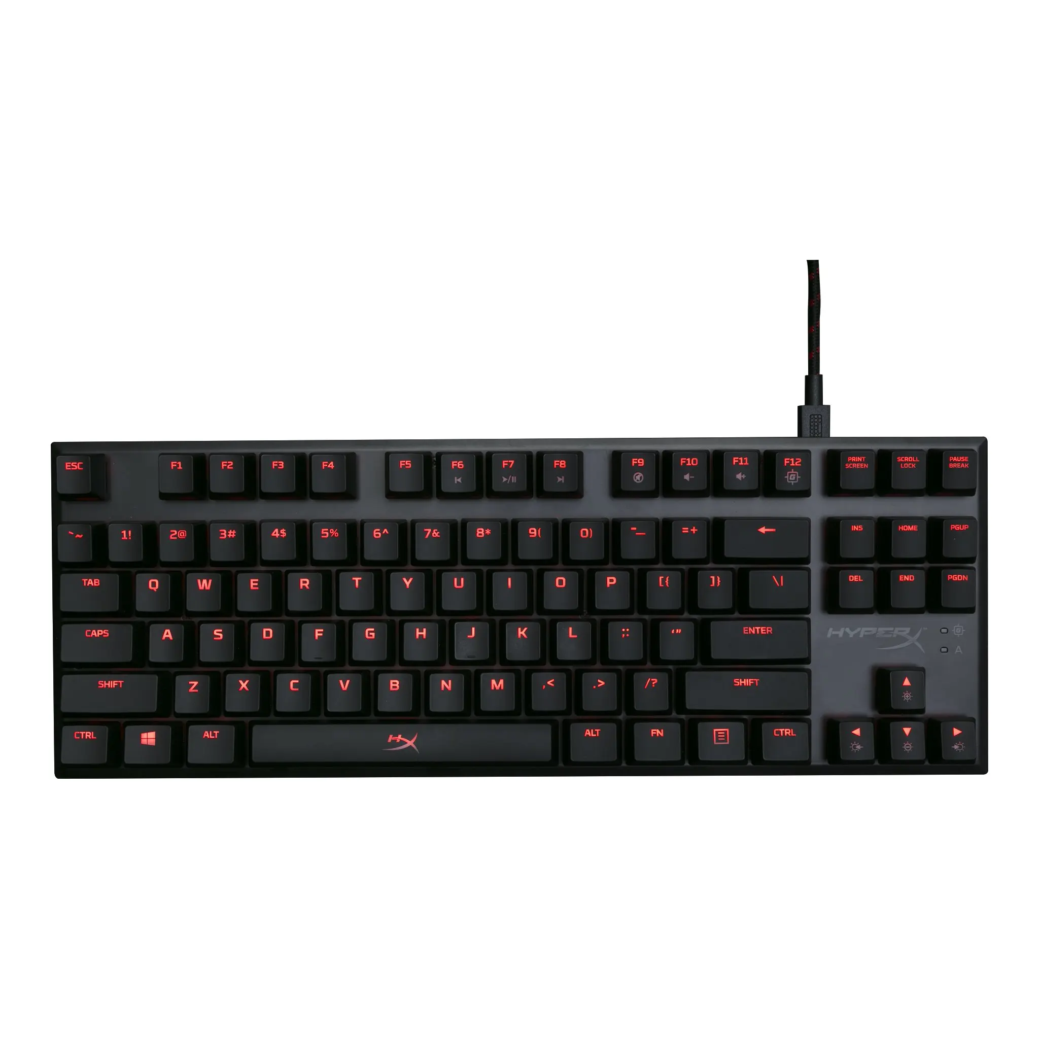 

Hyper X Alloy FPS Pro Mechanical Gaming Keyboard 87 Keys Ultra Compact Form Factor, Black