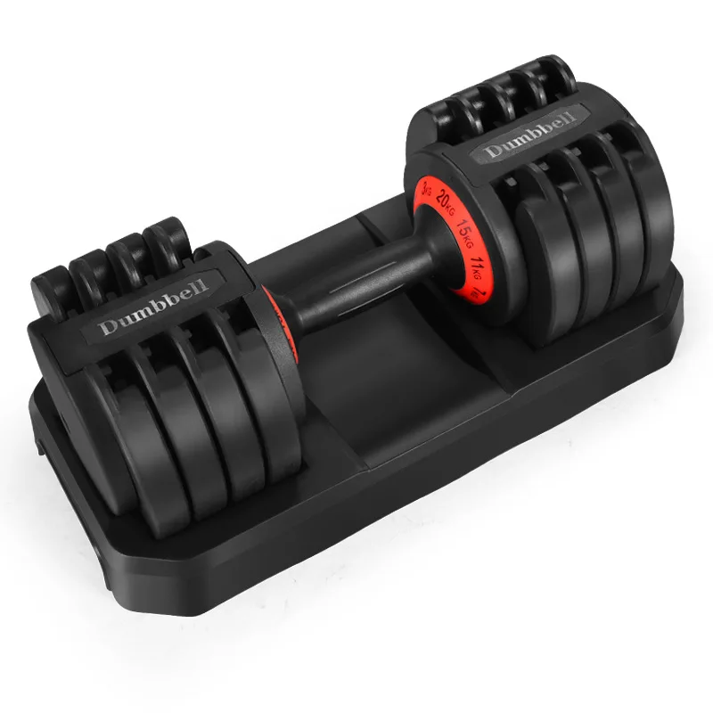 

Mens Gym Weight Fitness Set  dumbell/dumbbell set 32kg Dumbells Adjustable, Black+red