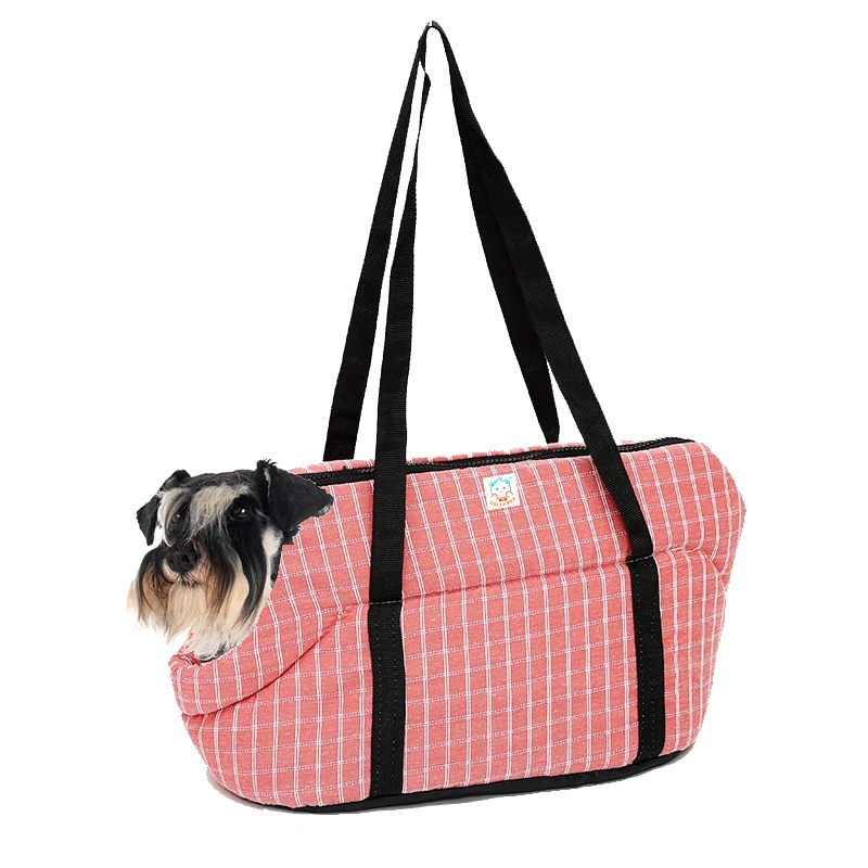 

COLLABOR Perfect Large Tote Organizer Pet Travel Dog Food Container Weekend Carry Bag With Multi-function Pockets, Print