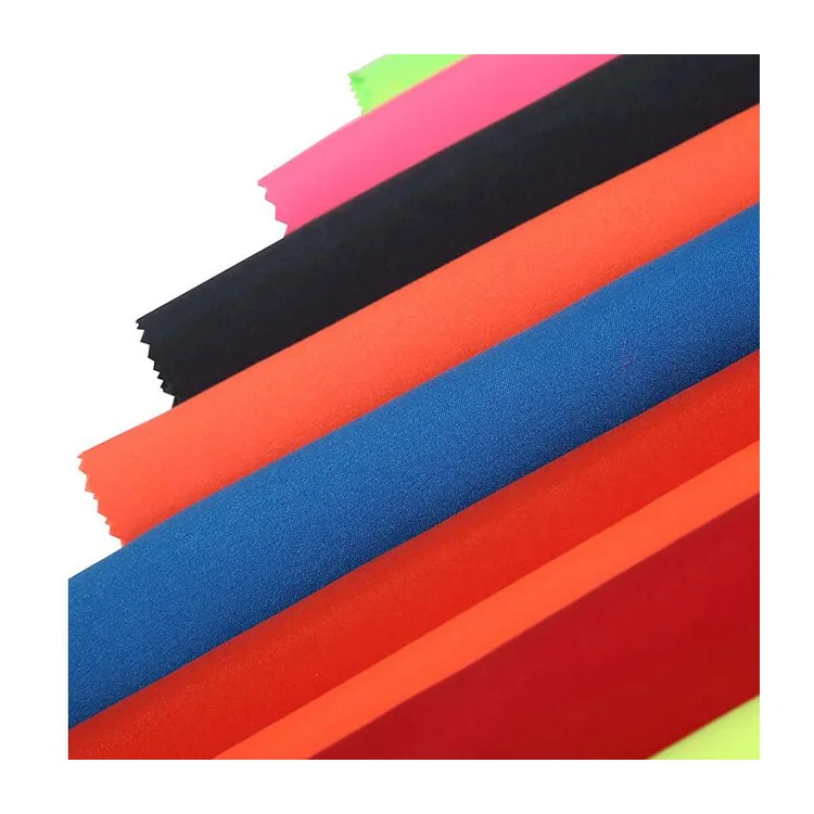 
100% Polyester Pu Coating Peach skin Microfiber Micro peach Waterproof Jacket Fabric 