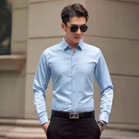 

custom latest designs 100% cotton long sleeve tuxedo formal casual shirts for men